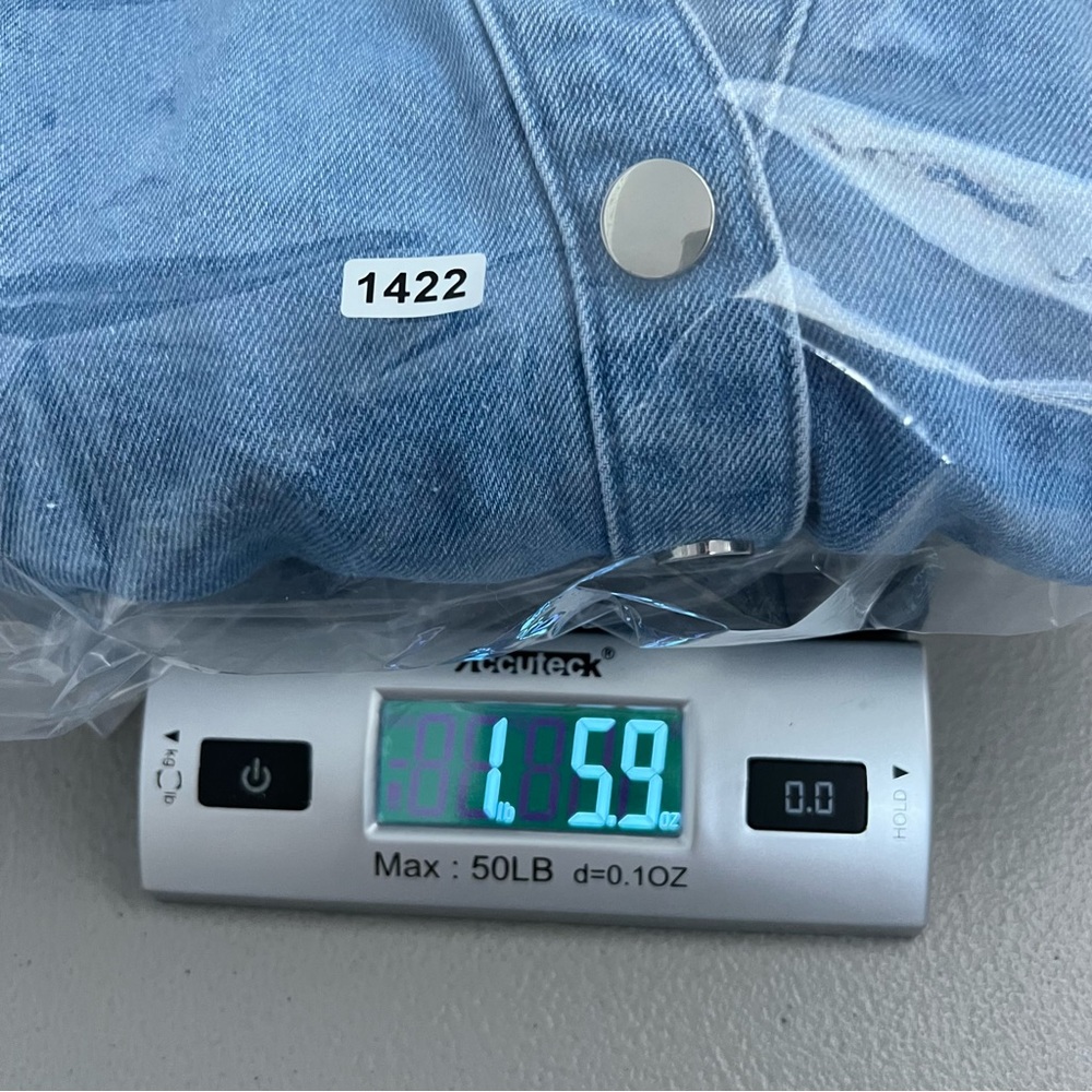 Eloquii Denim Shorts Romper Size 20 Elastic Waist Ruffles Summer Casual Everyday - Picture 9 of 9